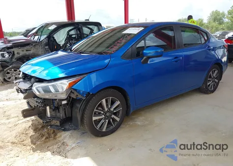 2021 Nissan Versa Sv Xtronic Cvt from USA, damaged, VIN 3N1CN8EVXML848268